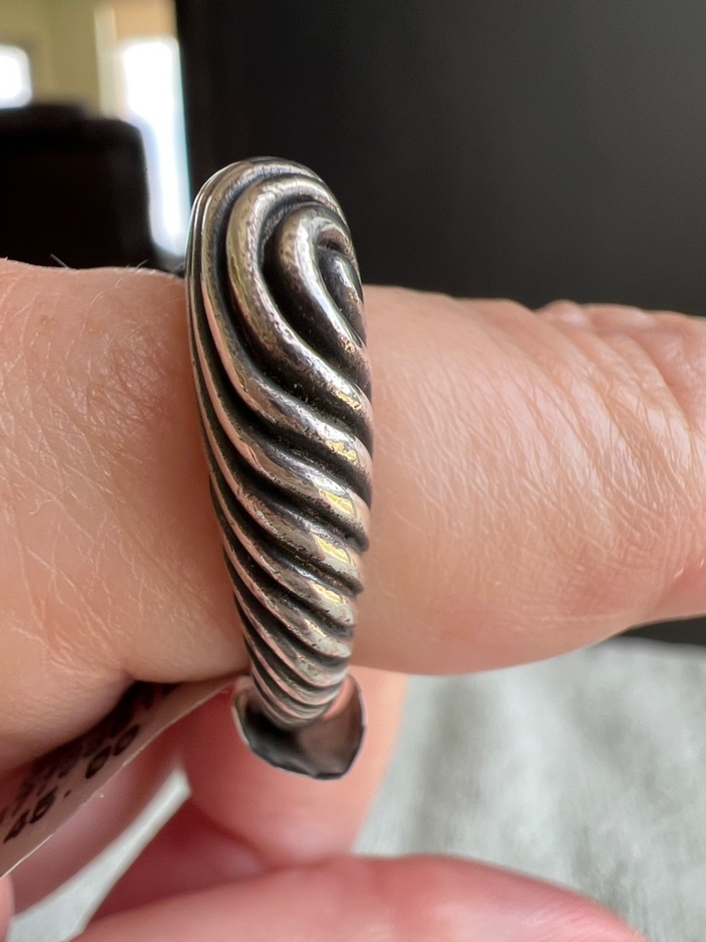 Brighton Silver Heart Ring - Picture 7 of 9